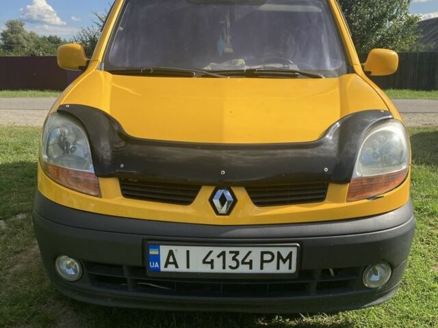 Желтый Рено Кенгу, объемом двигателя 1.6 л и пробегом 256 тыс. км за 4650 $, фото 1 на Automoto.ua