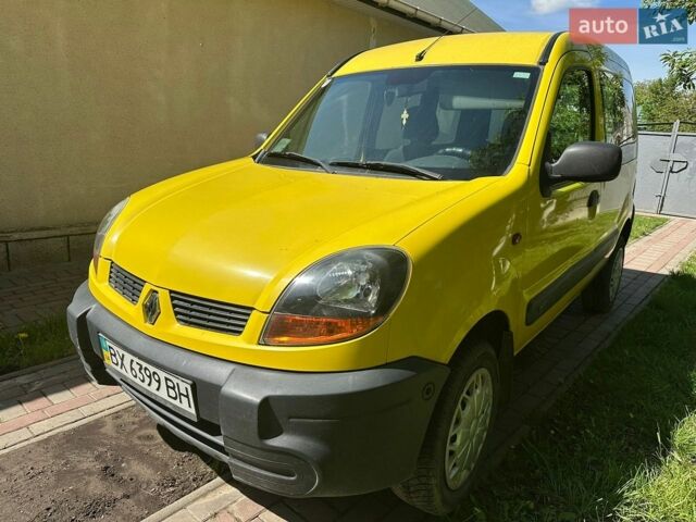 Желтый Рено Кенгу, объемом двигателя 1.87 л и пробегом 250 тыс. км за 4500 $, фото 1 на Automoto.ua