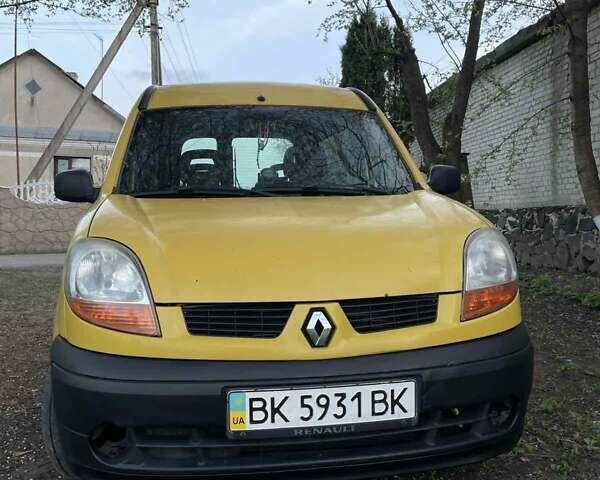 Жовтий Рено Кєнгу, об'ємом двигуна 1.5 л та пробігом 280 тис. км за 4200 $, фото 1 на Automoto.ua