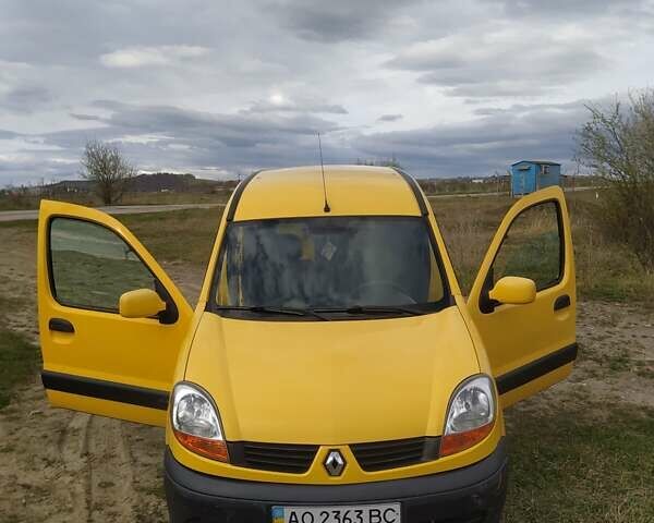 Жовтий Рено Кєнгу, об'ємом двигуна 1.46 л та пробігом 120 тис. км за 4200 $, фото 1 на Automoto.ua