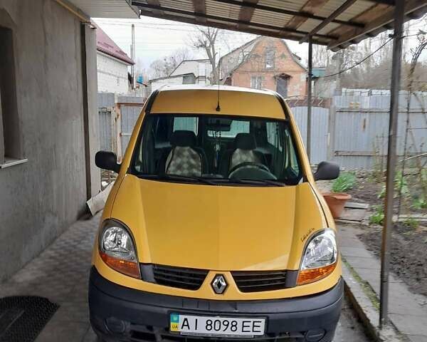 Жовтий Рено Кєнгу, об'ємом двигуна 1.5 л та пробігом 216 тис. км за 3800 $, фото 1 на Automoto.ua