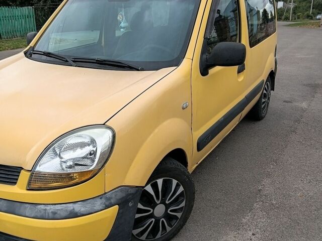 Жовтий Рено Кєнгу, об'ємом двигуна 1.5 л та пробігом 320 тис. км за 2400 $, фото 1 на Automoto.ua