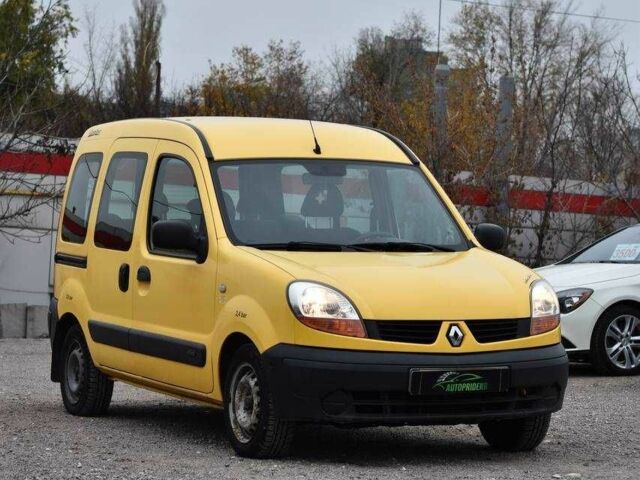 Жовтий Рено Кєнгу, об'ємом двигуна 1.5 л та пробігом 177 тис. км за 5200 $, фото 1 на Automoto.ua