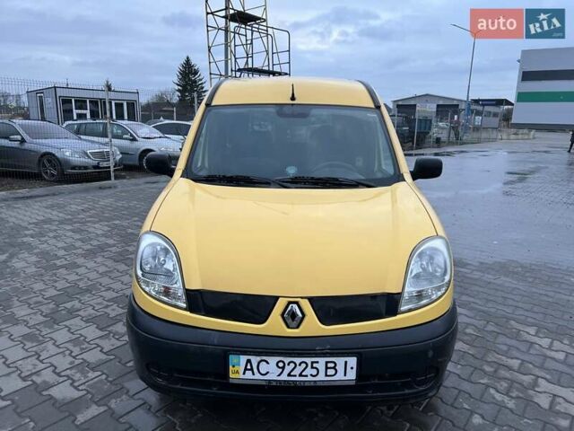 Жовтий Рено Кєнгу, об'ємом двигуна 1.46 л та пробігом 280 тис. км за 4999 $, фото 1 на Automoto.ua