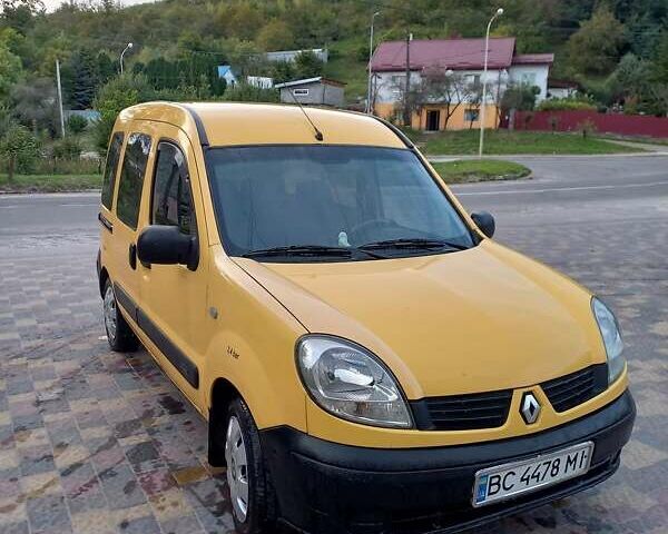 Жовтий Рено Кєнгу, об'ємом двигуна 1.5 л та пробігом 276 тис. км за 5250 $, фото 1 на Automoto.ua