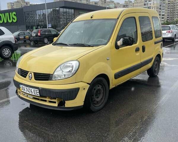 Жовтий Рено Кєнгу, об'ємом двигуна 1.39 л та пробігом 200 тис. км за 2400 $, фото 1 на Automoto.ua