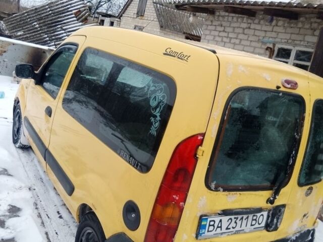 Жовтий Рено Кєнгу, об'ємом двигуна 1.5 л та пробігом 200 тис. км за 4600 $, фото 1 на Automoto.ua