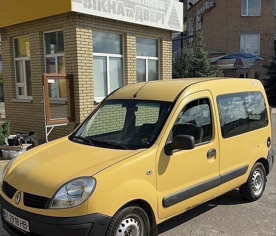 Жовтий Рено Кєнгу, об'ємом двигуна 1.5 л та пробігом 184 тис. км за 4400 $, фото 1 на Automoto.ua