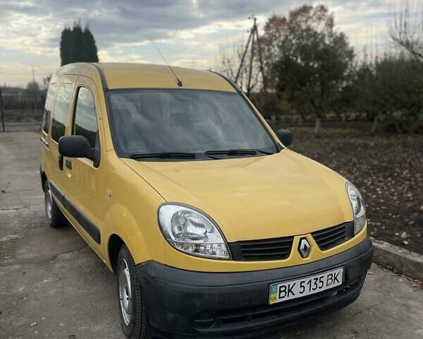 Жовтий Рено Кєнгу, об'ємом двигуна 1.46 л та пробігом 166 тис. км за 4500 $, фото 1 на Automoto.ua