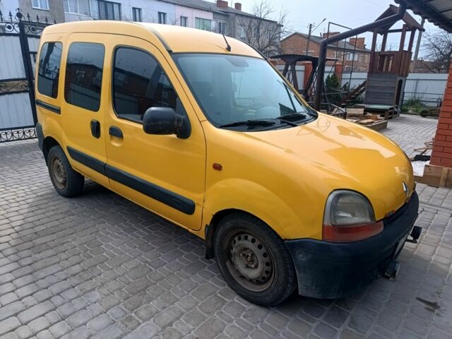 Жовтий Рено Кєнгу, об'ємом двигуна 1.9 л та пробігом 60 тис. км за 2450 $, фото 1 на Automoto.ua