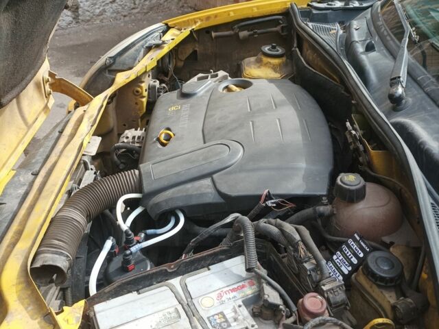 Желтый Рено Кенгу, объемом двигателя 1.5 л и пробегом 278 тыс. км за 4513 $, фото 1 на Automoto.ua