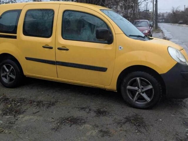 Жовтий Рено Кєнгу, об'ємом двигуна 1.6 л та пробігом 320 тис. км за 6700 $, фото 1 на Automoto.ua