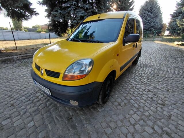 Желтый Рено Кенгу, объемом двигателя 1.5 л и пробегом 199 тыс. км за 3702 $, фото 1 на Automoto.ua