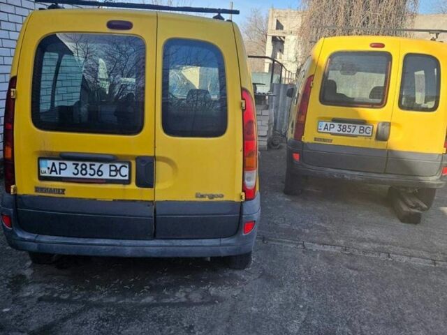 Желтый Рено Кенгу, объемом двигателя 1.9 л и пробегом 123 тыс. км за 2000 $, фото 1 на Automoto.ua