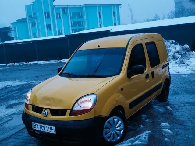 Жовтий Рено Кєнгу, об'ємом двигуна 1.5 л та пробігом 180 тис. км за 4000 $, фото 1 на Automoto.ua