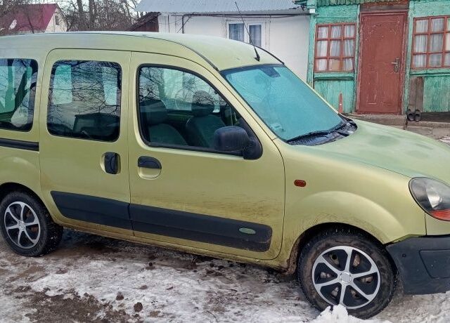 Жовтий Рено Кєнгу, об'ємом двигуна 1.5 л та пробігом 240 тис. км за 3350 $, фото 1 на Automoto.ua