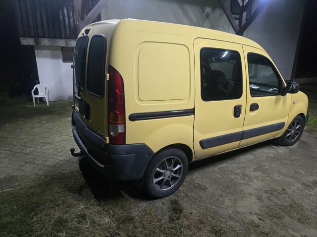 Жовтий Рено Кєнгу, об'ємом двигуна 1.5 л та пробігом 180 тис. км за 2509 $, фото 1 на Automoto.ua