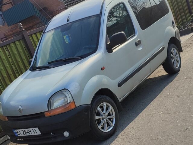 Серый Рено Кенгу, объемом двигателя 1.1 л и пробегом 335 тыс. км за 3000 $, фото 1 на Automoto.ua