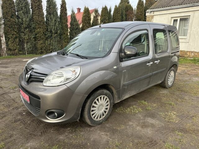 Серый Рено Кенгу, объемом двигателя 1.5 л и пробегом 214 тыс. км за 9900 $, фото 1 на Automoto.ua