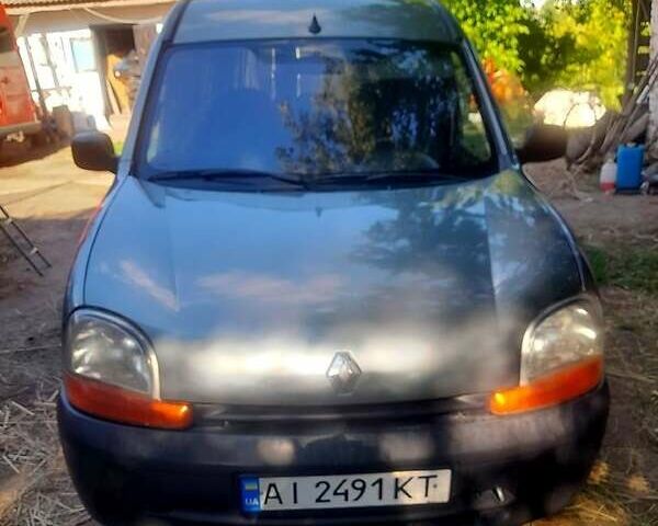 Серый Рено Кенгу, объемом двигателя 1.5 л и пробегом 500 тыс. км за 3200 $, фото 1 на Automoto.ua