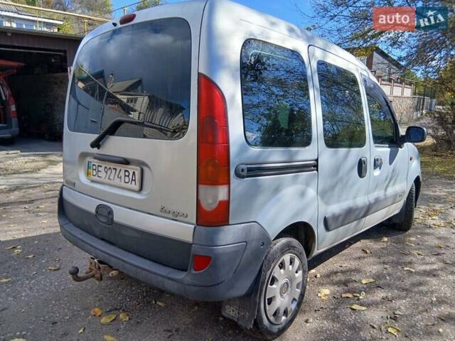 Серый Рено Кенгу, объемом двигателя 1.5 л и пробегом 306 тыс. км за 2700 $, фото 1 на Automoto.ua