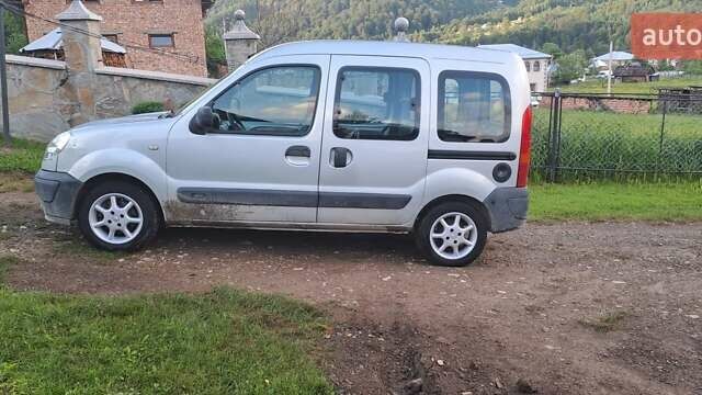 Серый Рено Кенгу, объемом двигателя 1.5 л и пробегом 210 тыс. км за 4200 $, фото 1 на Automoto.ua