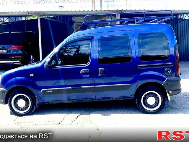 Синий Рено Кенгу, объемом двигателя 1.9 л и пробегом 380 тыс. км за 4200 $, фото 1 на Automoto.ua