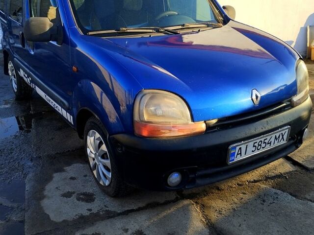 Синий Рено Кенгу, объемом двигателя 1.9 л и пробегом 365 тыс. км за 2700 $, фото 1 на Automoto.ua