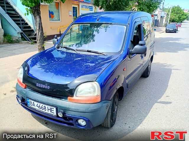 Синий Рено Кенгу, объемом двигателя 1.5 л и пробегом 280 тыс. км за 3500 $, фото 1 на Automoto.ua
