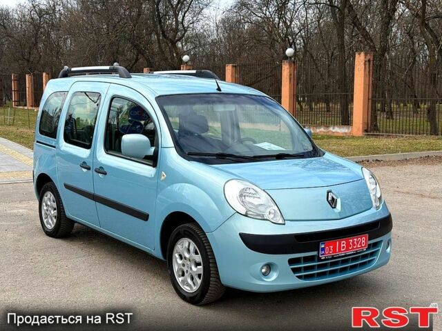 Синий Рено Кенгу, объемом двигателя 1.6 л и пробегом 201 тыс. км за 7900 $, фото 1 на Automoto.ua