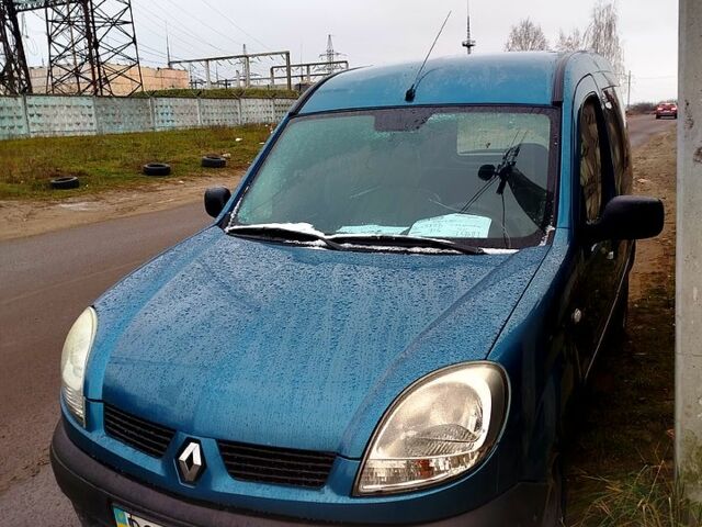 Синий Рено Кенгу, объемом двигателя 1.4 л и пробегом 374 тыс. км за 3800 $, фото 1 на Automoto.ua