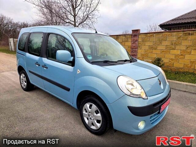 Синий Рено Кенгу, объемом двигателя 1.6 л и пробегом 1610 тыс. км за 7999 $, фото 1 на Automoto.ua