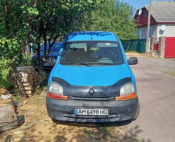 Синий Рено Кенгу, объемом двигателя 1.87 л и пробегом 580 тыс. км за 3000 $, фото 1 на Automoto.ua