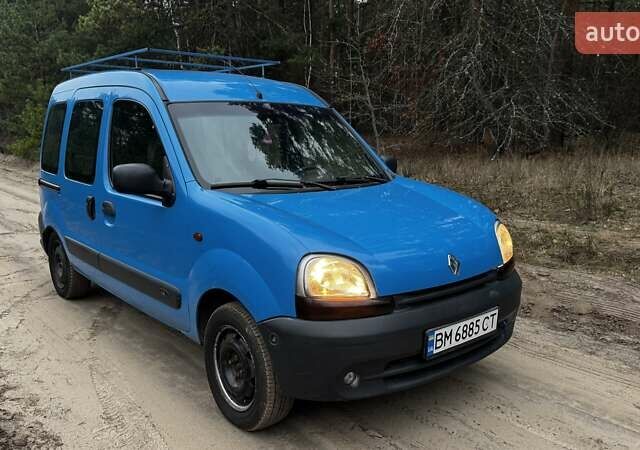 Синий Рено Кенгу, объемом двигателя 1.15 л и пробегом 199 тыс. км за 3000 $, фото 1 на Automoto.ua