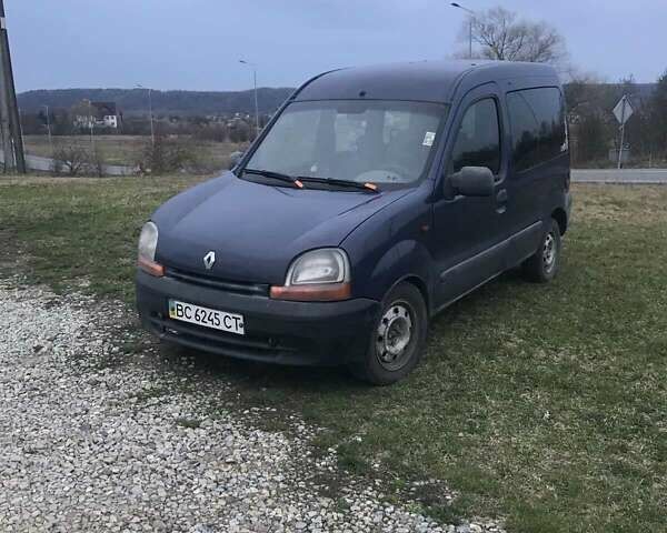 Синий Рено Кенгу, объемом двигателя 1.9 л и пробегом 350 тыс. км за 2700 $, фото 1 на Automoto.ua