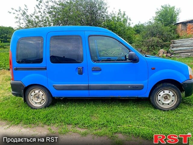 Синий Рено Кенгу, объемом двигателя 1.9 л и пробегом 220 тыс. км за 3500 $, фото 1 на Automoto.ua