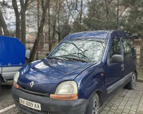 Синий Рено Кенгу, объемом двигателя 1.5 л и пробегом 330 тыс. км за 2700 $, фото 1 на Automoto.ua
