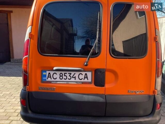 Синий Рено Кенгу, объемом двигателя 1.46 л и пробегом 252 тыс. км за 2750 $, фото 1 на Automoto.ua