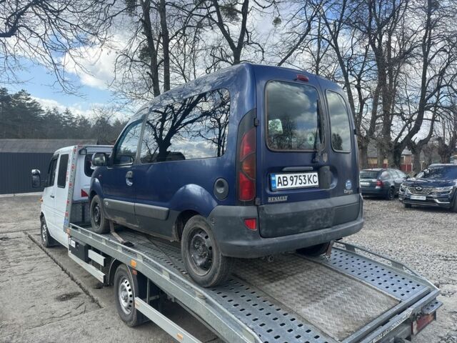 Синій Рено Кєнгу, об'ємом двигуна 1.4 л та пробігом 400 тис. км за 1350 $, фото 1 на Automoto.ua