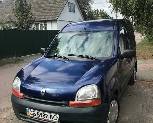 Синий Рено Кенгу, объемом двигателя 1.4 л и пробегом 95 тыс. км за 4700 $, фото 1 на Automoto.ua