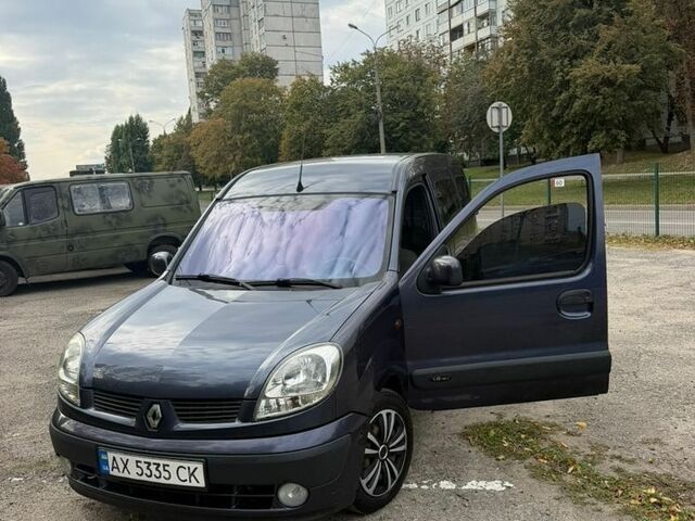 Синий Рено Кенгу, объемом двигателя 1.6 л и пробегом 236 тыс. км за 5200 $, фото 1 на Automoto.ua