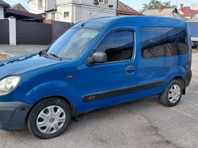 Синий Рено Кенгу, объемом двигателя 1.5 л и пробегом 280 тыс. км за 2999 $, фото 1 на Automoto.ua