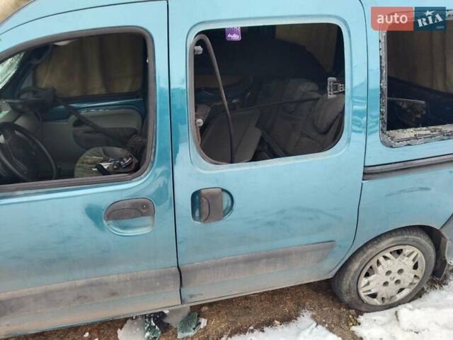 Синий Рено Кенгу, объемом двигателя 1.6 л и пробегом 193 тыс. км за 2300 $, фото 1 на Automoto.ua