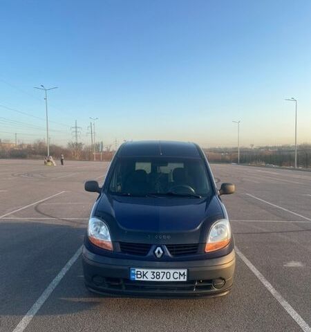 Синий Рено Кенгу, объемом двигателя 1.46 л и пробегом 350 тыс. км за 3500 $, фото 1 на Automoto.ua