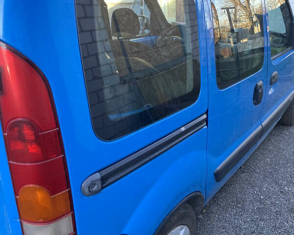 Синий Рено Кенгу, объемом двигателя 1.46 л и пробегом 216 тыс. км за 1200 $, фото 1 на Automoto.ua