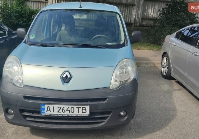 Синий Рено Кенгу, объемом двигателя 1.6 л и пробегом 207 тыс. км за 8000 $, фото 1 на Automoto.ua