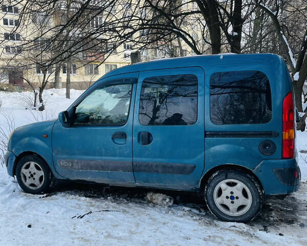 Синий Рено Кенгу, объемом двигателя 1.39 л и пробегом 329 тыс. км за 3400 $, фото 1 на Automoto.ua