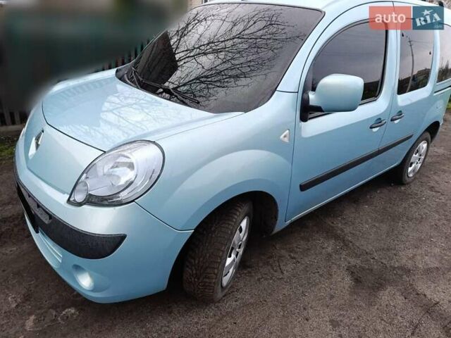 Синий Рено Кенгу, объемом двигателя 1.46 л и пробегом 320 тыс. км за 7000 $, фото 1 на Automoto.ua