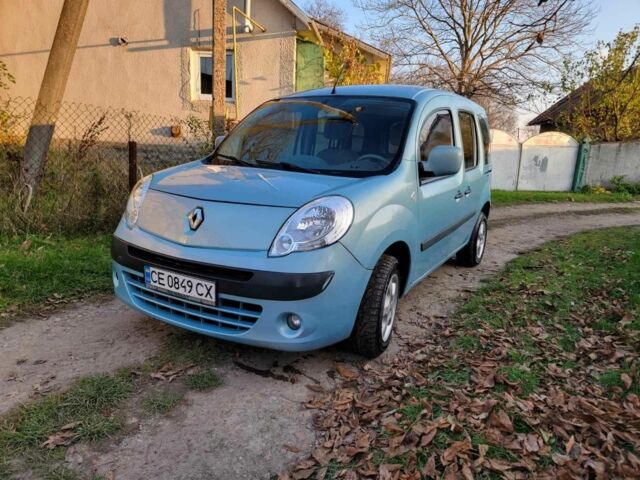 Рено Кенгу 2008 в Новоселица на Automoto.ua Синий Рено Кенгу, объемом двигателя 1.5 л и пробегом 240 тыс. км за 4500 $, фото 1 на Automoto.ua
