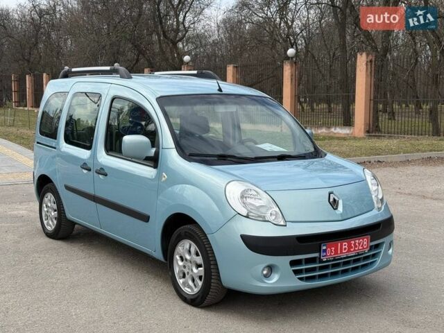 Синий Рено Кенгу, объемом двигателя 1.6 л и пробегом 201 тыс. км за 7900 $, фото 1 на Automoto.ua